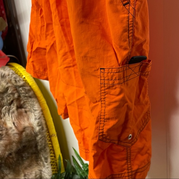 Men's St. John's Bay Orange swim trunks size XL - Picture 4 of 5